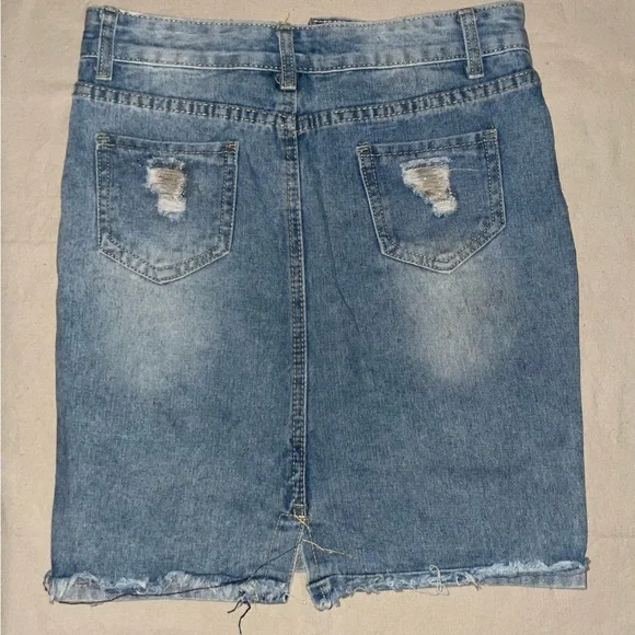 Moschino/Dior denim skirt - Picture 2 of 3